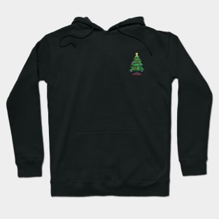 D20 Dice Christmas Tree Hoodie